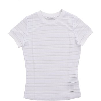 Υφασμάτινα Γυναίκα T-shirts & Μπλούζες Guess W3YP27 KBUA0 Άσπρο