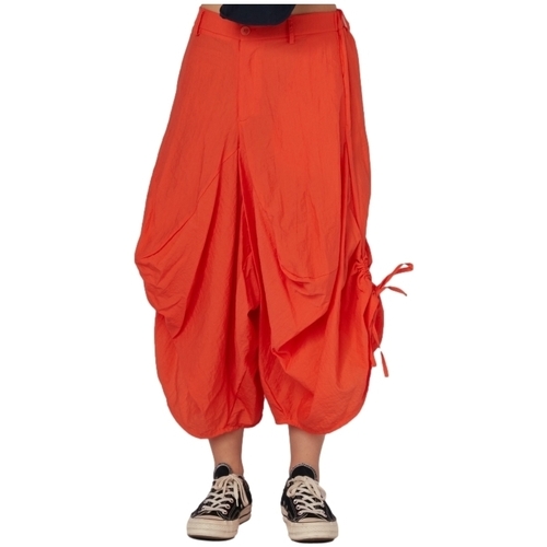 Υφασμάτινα Γυναίκα Παντελόνια Wendy Trendy Pants 800075 - Orange Orange