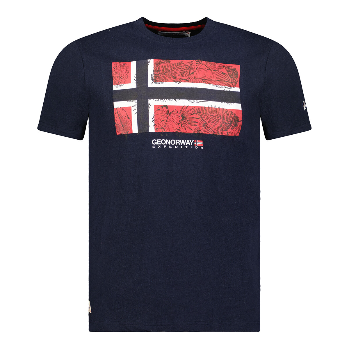 Υφασμάτινα Άνδρας T-shirt με κοντά μανίκια Geo Norway SW1239HGNO-NAVY Μπλέ