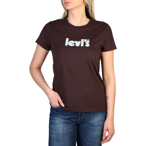 Υφασμάτινα Γυναίκα Μπλούζες Levi's - 17369_the-perfect Brown