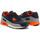 Παπούτσια Άνδρας Sneakers Shone 005-001 Navy/Orange Μπλέ