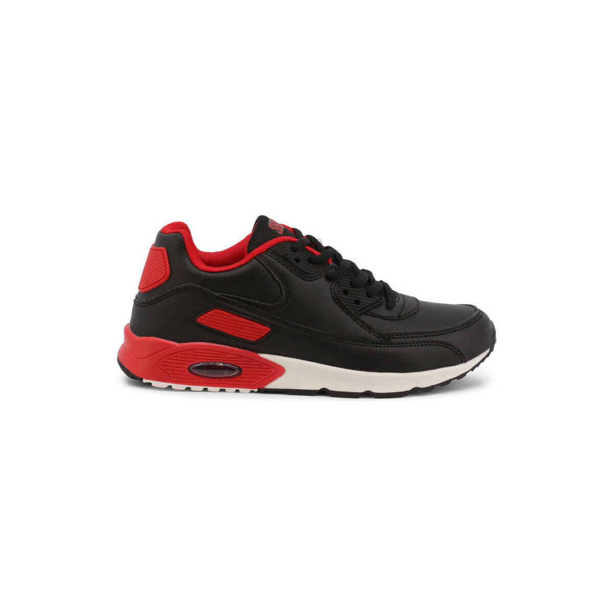 Παπούτσια Άνδρας Sneakers Shone 005-001 Black/Red Black