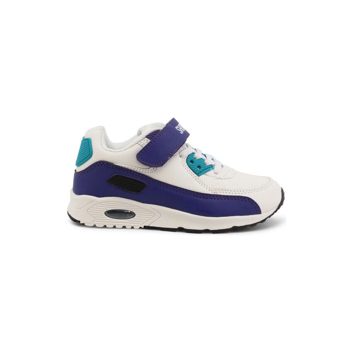 Παπούτσια Άνδρας Sneakers Shone 005-001-V White/Purple Άσπρο