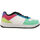 Παπούτσια Άνδρας Sneakers Shone 002-001 Yellow/Purple Άσπρο