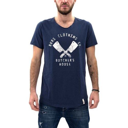 Υφασμάτινα Άνδρας T-shirt με κοντά μανίκια Baker's Dozen T-SHIRT MEN ΜΠΛΕ