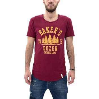 Υφασμάτινα Άνδρας T-shirt με κοντά μανίκια Baker's Dozen T-SHIRT MEN ΜΠΟΡΝΤΩ