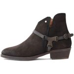 SUEDE BUCKLE ANKLE BOOTS WOMEN