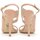 Παπούτσια Γυναίκα Σανδάλια / Πέδιλα Fardoulis LEATHER HIGH HEEL SANDALS WOMEN NUDE