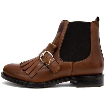 Very Me LEATHER CHELSEA BOOTS WOMEN ΚΑΦΕ