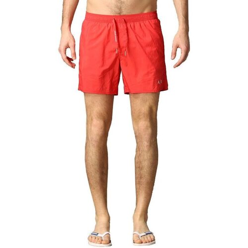 Υφασμάτινα Άνδρας Μαγιώ / shorts για την παραλία EAX SWIMSUIT MEN ΚΟΚΚΙΝΟ