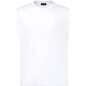 Υφασμάτινα Άνδρας T-shirt με κοντά μανίκια Diesel T-DIAMANTIK-NEW2 T-SHIRT MEN ΛΕΥΚΟ