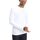Υφασμάτινα Άνδρας Μπλουζάκια με μακριά μανίκια Tommy Hilfiger TOMMY JEANS ORIGINAL RIB T-SHIRT MEN ΛΕΥΚΟ