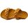 Παπούτσια Γυναίκα Σανδάλια / Πέδιλα Fardoulis LEATHER FLAT SANDALS WOMEN ΚΙΤΡΙΝΟ