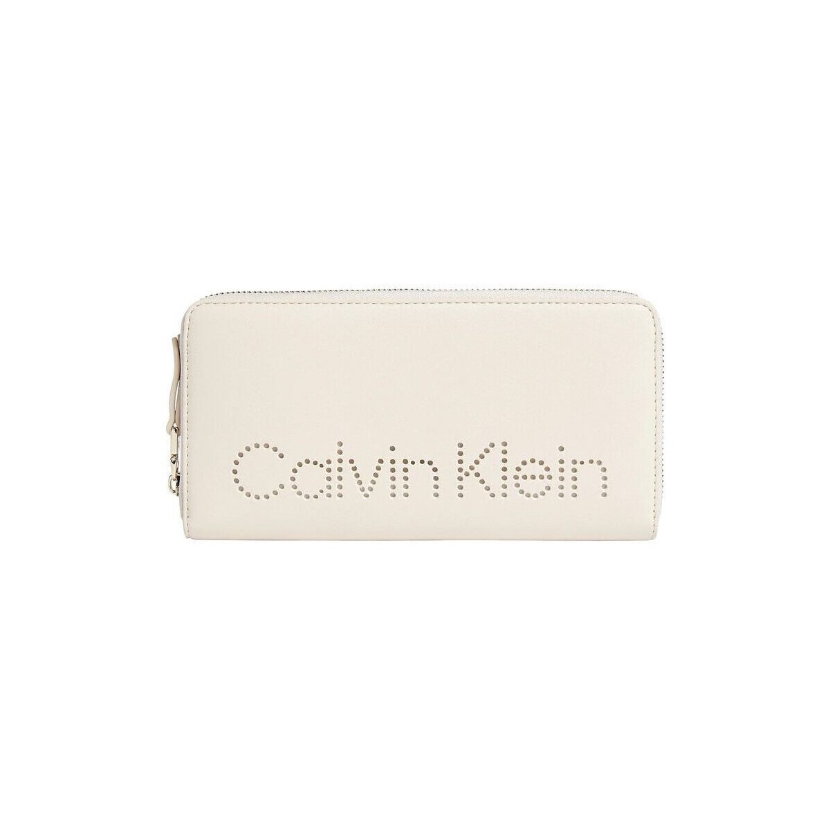 Τσάντες Γυναίκα Πορτοφόλια Calvin Klein Jeans ZIP AROUND WALLET WOMEN ΕΚΡΟΥ