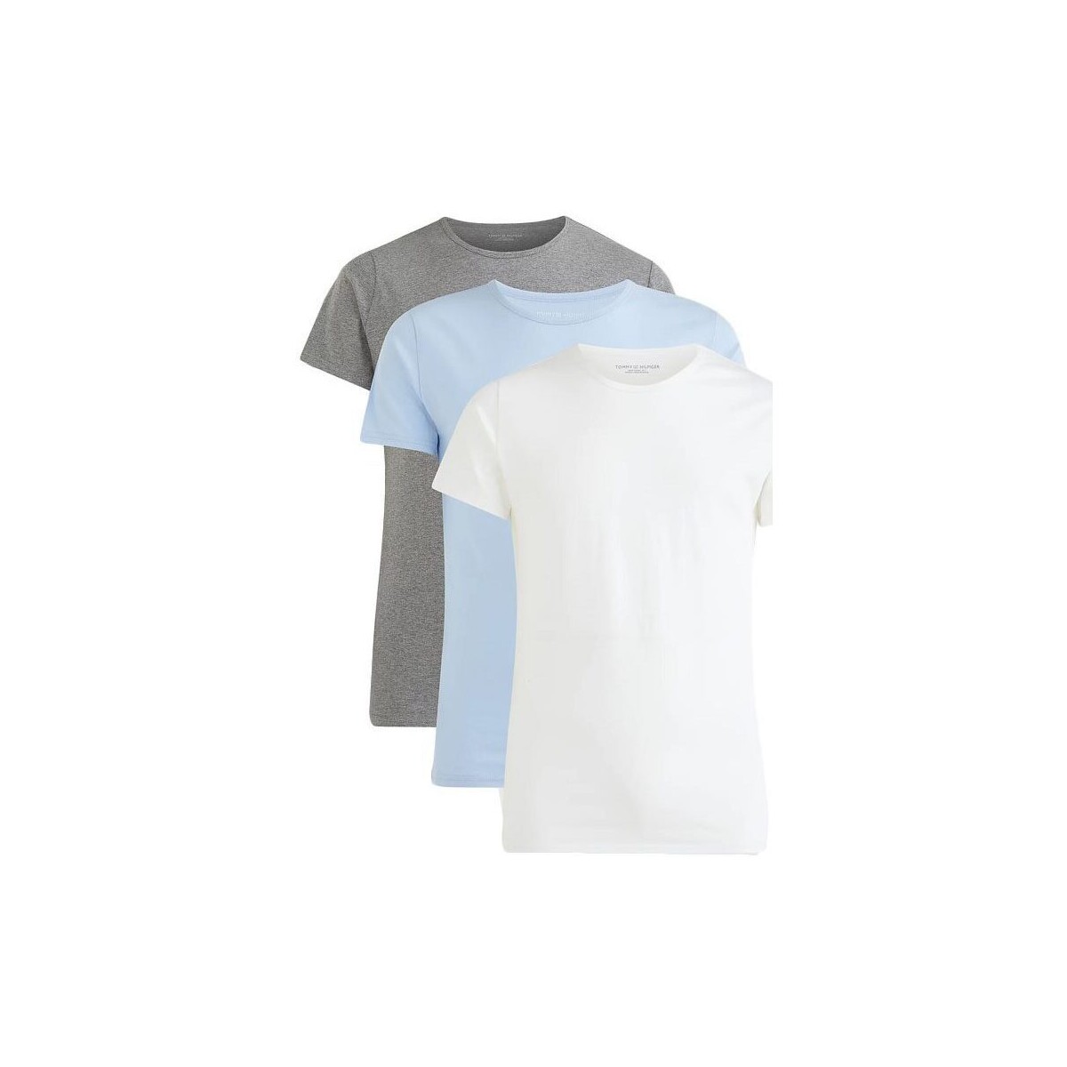 T-shirt με κοντά μανίκια Tommy Hilfiger 3 PACK ESSENTIAL COTTON T-SHIRT MEN