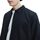 Υφασμάτινα Άνδρας Πουκάμισα με μακριά μανίκια Calvin Klein Jeans LINEN CHEST POCKET SHIRT MEN ΜΑΥΡΟ