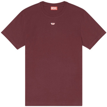 Υφασμάτινα Άνδρας T-shirt με κοντά μανίκια Diesel T-DIEGOR-D T-SHIRT MEN ΜΠΟΡΝΤΩ