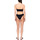 Υφασμάτινα Γυναίκα Μαγιώ / shorts για την παραλία Nadia Rapti SEE & SHINE BLACK BIKINI SET WOMEN ΜΑΥΡΟ- ΡΟΖ
