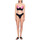 Υφασμάτινα Γυναίκα Μαγιώ / shorts για την παραλία Nadia Rapti SEE & SHINE BLACK BIKINI SET WOMEN ΜΑΥΡΟ- ΡΟΖ