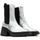 Παπούτσια Γυναίκα Χαμηλές Μπότες Carrano E52649 LEATHER CHELSEA BOOTS WOMEN ΑΣΗΜΙ- ΜΑΥΡΟ