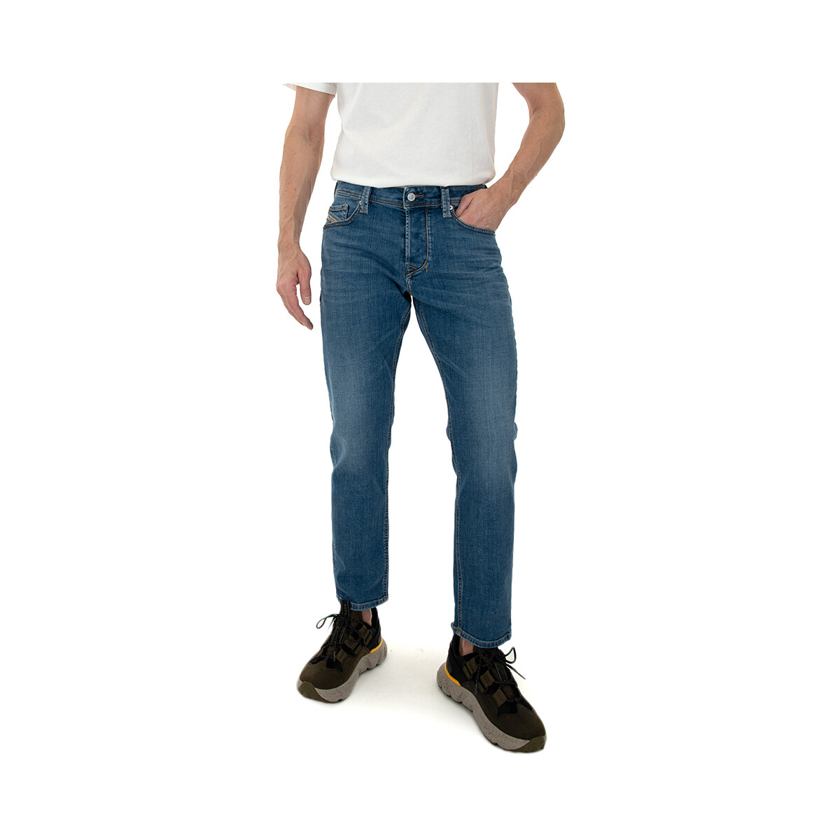 Υφασμάτινα Άνδρας Jeans Diesel LARKEE-BEEX REGULAR FIT L.30 JEANS MEN ΜΠΛΕ