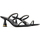 Παπούτσια Γυναίκα Σανδάλια / Πέδιλα Ted Baker RINITA DIAMANTE HIGH HEEL MULES WOMEN ΜΑΥΡΟ