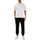 Υφασμάτινα Άνδρας T-shirt με κοντά μανίκια Versace Jeans Couture 7AUP601 NEW VEMBLEM T-SHIRT MEN ΛΕΥΚΟ- ΧΡΥΣΟ