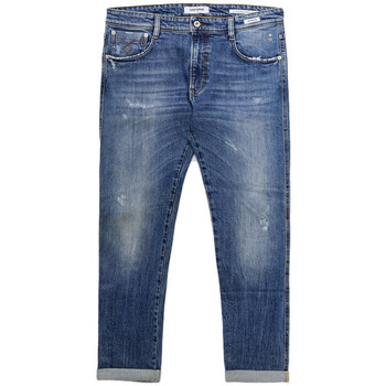 Υφασμάτινα Άνδρας Jeans Uniform DARRELL SKINNY BOY FIT JEANS MEN ΜΠΛΕ