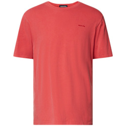 Υφασμάτινα Άνδρας T-shirt με κοντά μανίκια Superdry VINTAGE WASHED T-SHIRT MEN ΚΟΚΚΙΝΟ