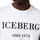 Υφασμάτινα Άνδρας T-shirt με κοντά μανίκια Iceberg JERSEY T-SHIRT MEN ΛΕΥΚΟ- ΜΑΥΡΟ