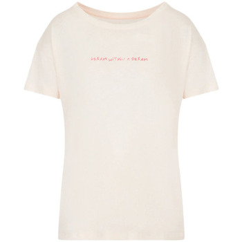 Υφασμάτινα Γυναίκα T-shirt με κοντά μανίκια EAX T-SHIRT WOMEN ΚΟΚΚΙΝΟ- ΠΟΡΤΟΚΑΛΙ