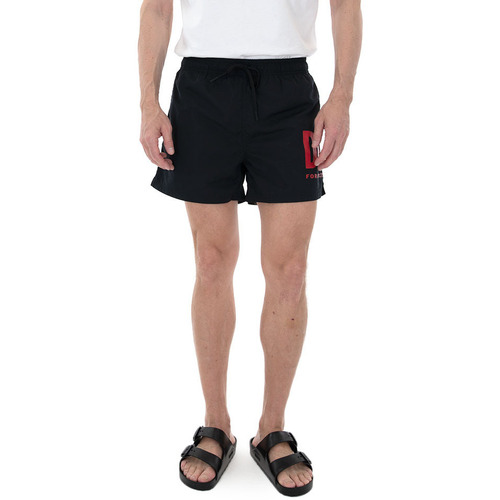Υφασμάτινα Άνδρας Μαγιώ / shorts για την παραλία Diesel BMBX-NICO SWIM SHORTS MEN ΚΟΚΚΙΝΟ- ΜΑΥΡΟ
