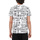 Υφασμάτινα Άνδρας T-shirt με κοντά μανίκια Versace Jeans Couture 74UP600 S PRINT DOODLE LOGO T-SHIRT MEN ΛΕΥΚΟ- ΜΑΥΡΟ