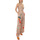 Υφασμάτινα Γυναίκα Ολόσωμες φόρμες / σαλοπέτες Moutaki JUMPSUIT WOMEN ΠΟΡΤΟΚΑΛΙ- ΠΟΥΡΟ- ΣΙΕΛ