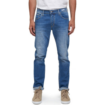 Υφασμάτινα Άνδρας Jeans Uniform BARNEY REGULAR SLIM FIT JEANS MEN ΜΠΛΕ