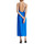 Υφασμάτινα Γυναίκα Φορέματα Calvin Klein Jeans HALTER NECK LOW BACK MIDI DRESS WOMEN ΜΠΛΕ
