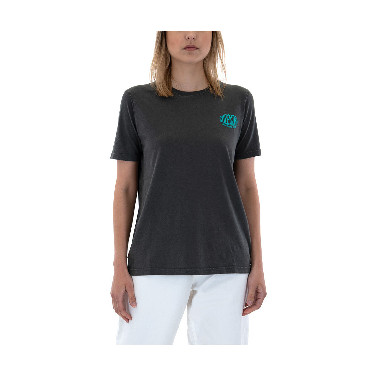 T-shirt με κοντά μανίκια Superdry VINTAGE TRIBAL SURF T-SHIRT WOMEN