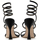 Παπούτσια Γυναίκα Σανδάλια / Πέδιλα Kotris LEATHER HIGH HEEL SANDALS WOMEN ΜΑΥΡΟ