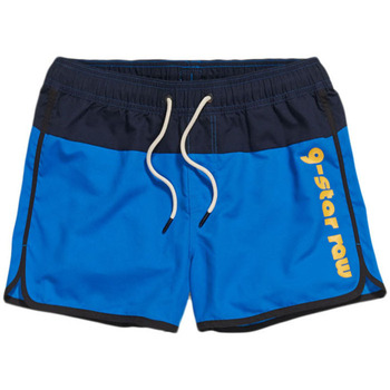 Υφασμάτινα Άνδρας Μαγιώ / shorts για την παραλία G-Star Raw CARNIC GRAPHIC SWIMSHORTS MEN ΜΑΥΡΟ- ΜΠΛΕ
