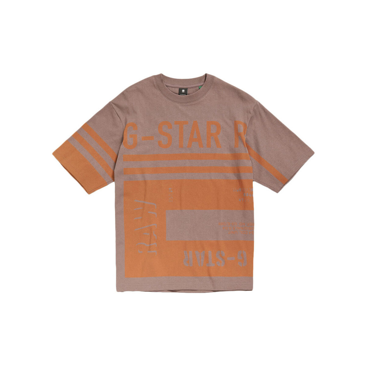 T-shirt με κοντά μανίκια G-Star Raw SCARF GRAPHIC BOXY FIT T-SHIRT UNISEX