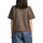 Υφασμάτινα Γυναίκα T-shirt με κοντά μανίκια G-Star Raw HEAVYWEIGHT STRIPE BOXY FIT T-SHIRT WOMEN ΚΑΦΕ- ΠΡΑΣΙΝΟ