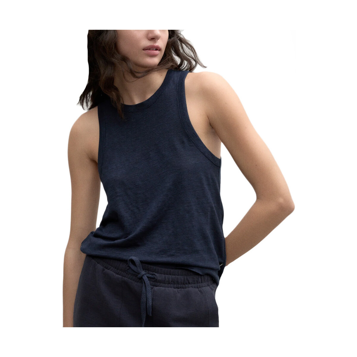 Υφασμάτινα Γυναίκα Μπλουζάκια με μακριά μανίκια Ecoalf COIMBRAALF T-SHIRT WOMEN ΜΠΛΕ