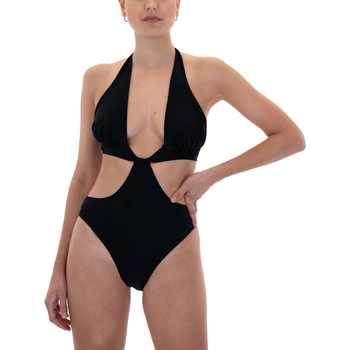 Υφασμάτινα Γυναίκα Μαγιώ / shorts για την παραλία Project Soma ZELIE BLACK SWIMSUIT WOMEN ΜΑΥΡΟ