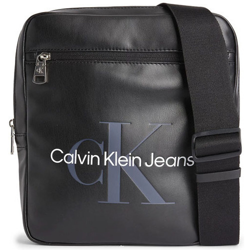 Τσάντες Άνδρας Τσάντες Calvin Klein Jeans MONOGRAM SOFT REPORTER BAG MEN ΛΕΥΚΟ- ΜΑΥΡΟ