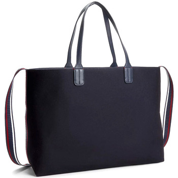 Tommy Hilfiger TWILL ICONIC TOMMY TOTE BAG WOMEN ΜΠΛΕ