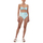 Υφασμάτινα Γυναίκα Μαγιώ / shorts για την παραλία Project Soma FLORA CIEL BIKINI BOTTOM WOMEN ΚΙΤΡΙΝΟ- ΛΕΥΚΟ- ΣΙΕΛ
