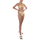Υφασμάτινα Γυναίκα Μαγιώ / shorts για την παραλία Project Soma HELIO GOLD BIKINI BOTTOM WOMEN ΜΠΕΖ- ΧΡΥΣΟ