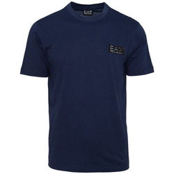 Υφασμάτινα Άνδρας T-shirt με κοντά μανίκια Ea7 Emporio Armani T-SHIRT MEN ΜΠΛΕ