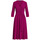 Υφασμάτινα Γυναίκα Φορέματα Ralph Lauren CARLYNA MIDI DRESS WOMEN LAUREN ΦΟΥΞΙΑ