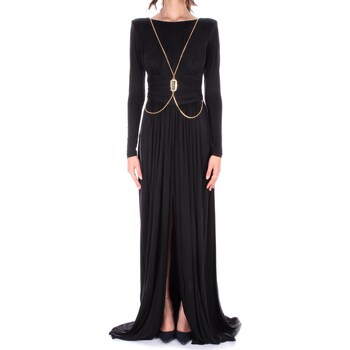 Υφασμάτινα Γυναίκα Κοντά Φορέματα Elisabetta Franchi AB39936E2 Black